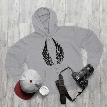 "DIVINE WINGS / ZIPPER HOODIE"