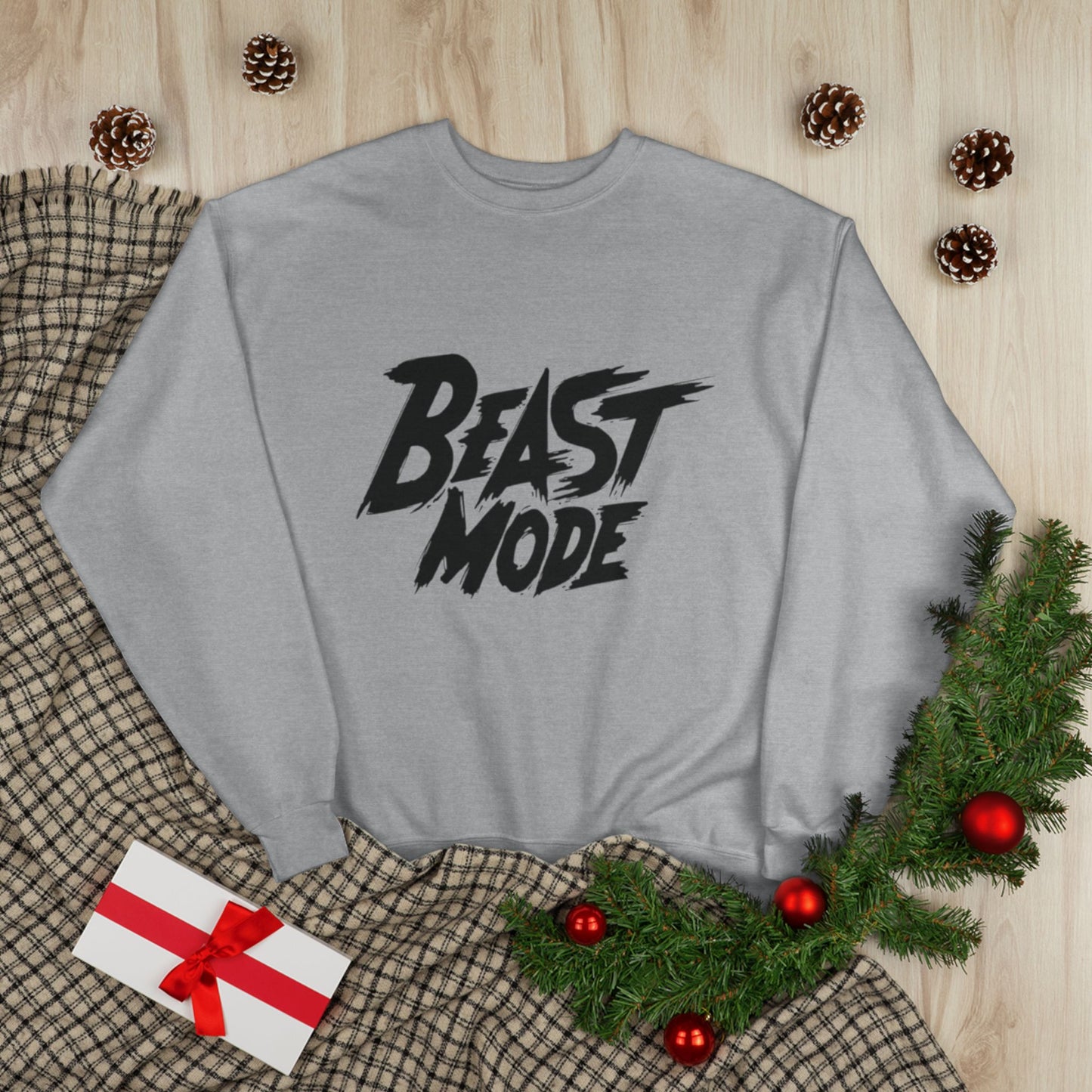 "BEAST MODE / UNISEX SWEATSHIRT"