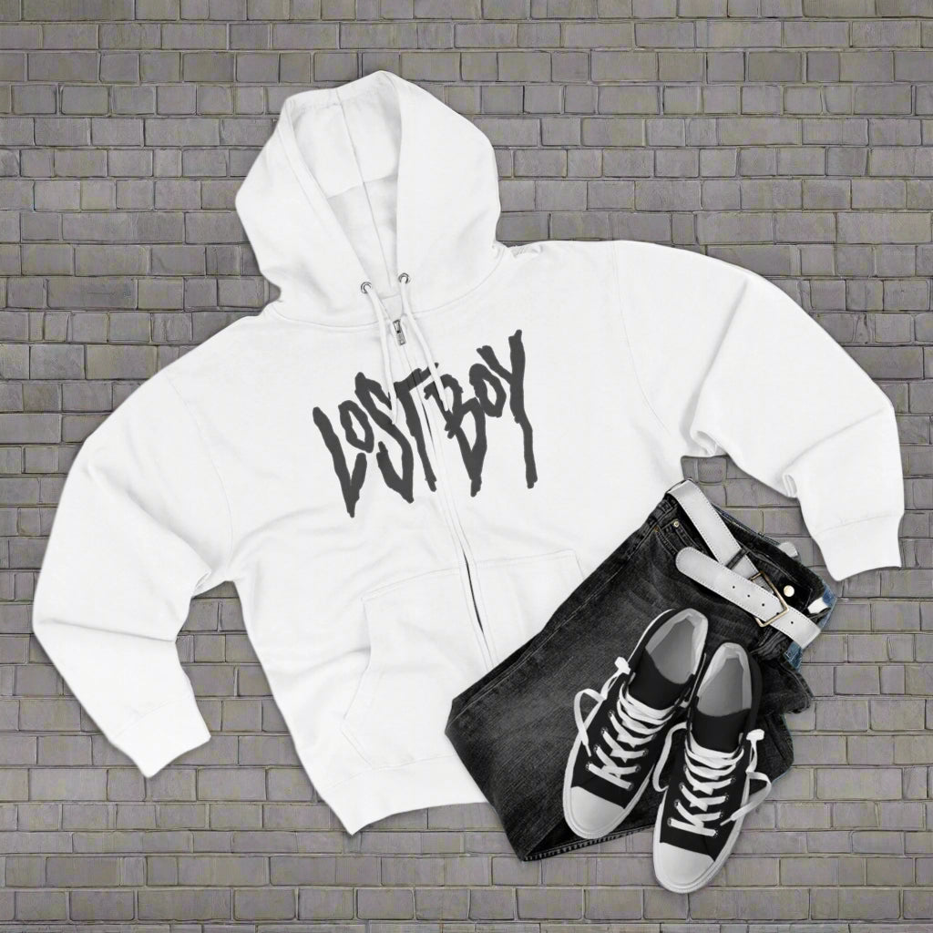 "LOST BOY / ZIPPER HOODIE"