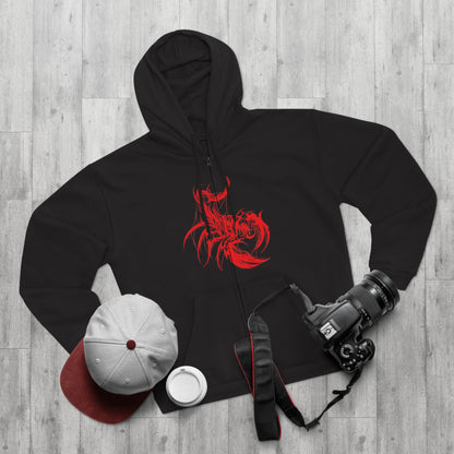"SCARLET VENOM / ZIPPER HOODIE"