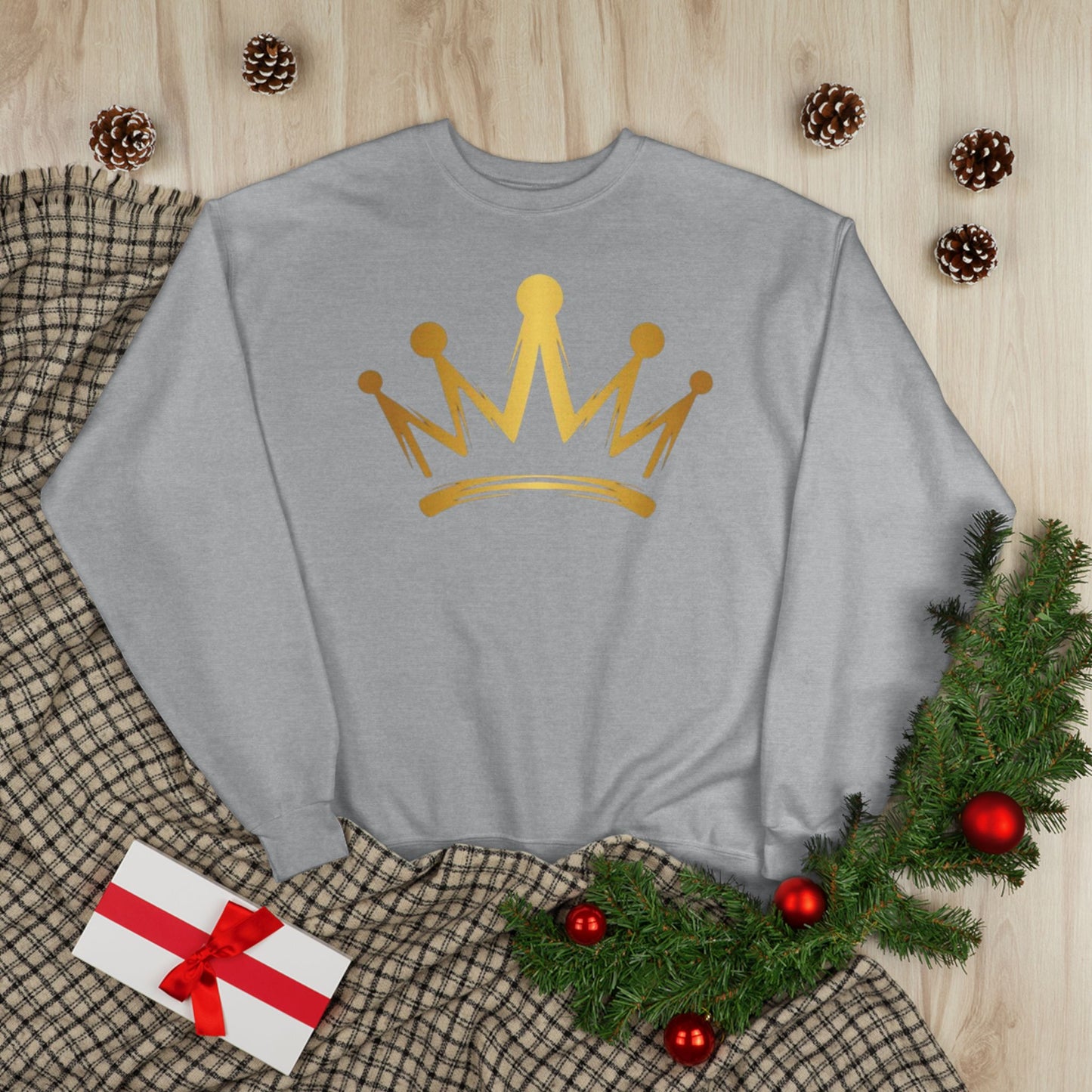 "CROWN / UNISEX SWEATSHIRT"