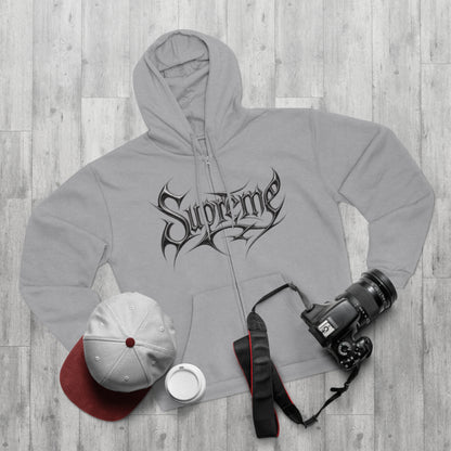 "SUPREME / ZIPPER HOODIE"