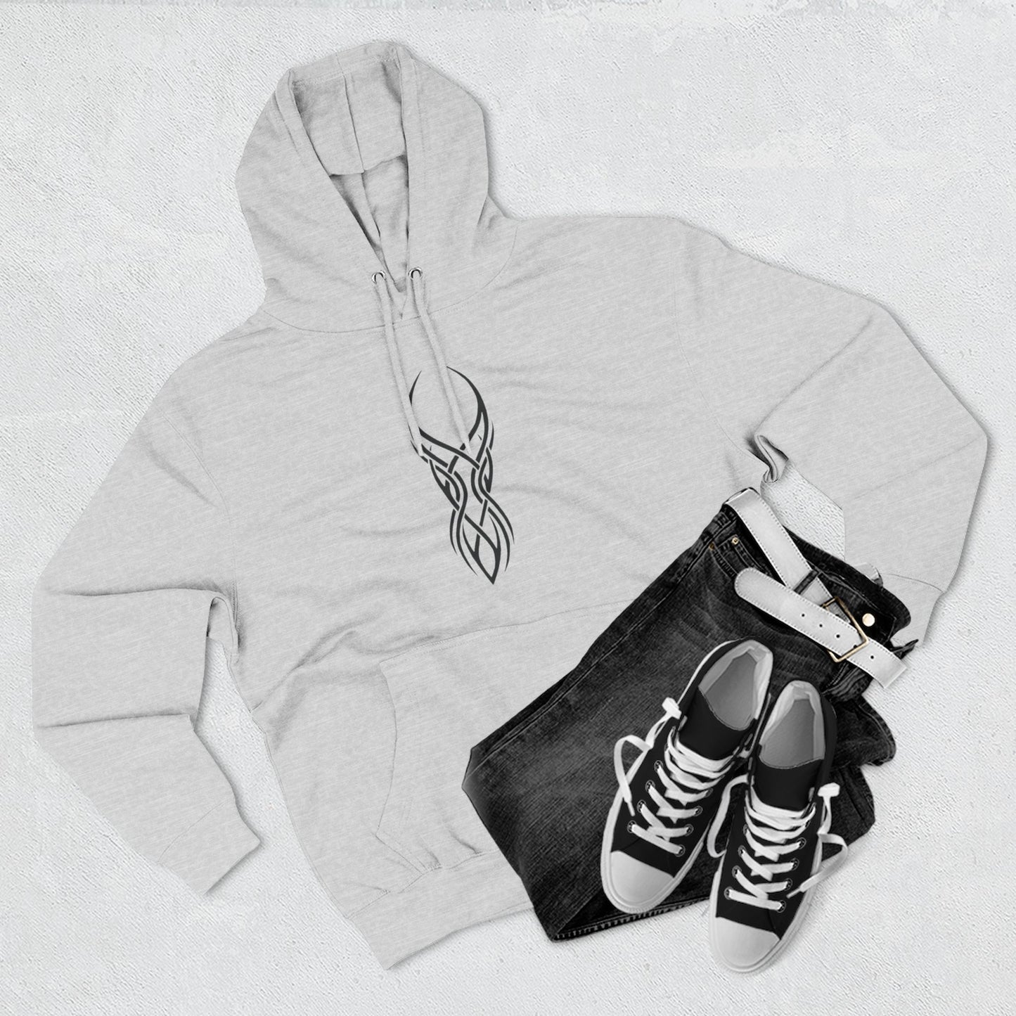 "TRIBAL FLOW / UNISEX HOODIE"