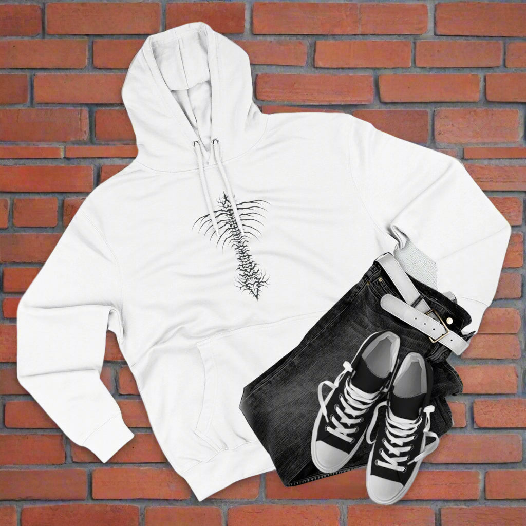 "SHADOW SPINE / UNISEX HOODIE"