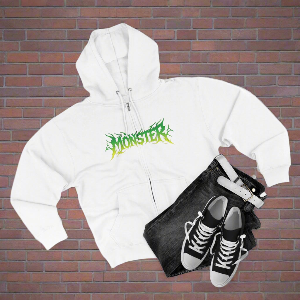 "MONSTER / ZIPPER HOODIE"