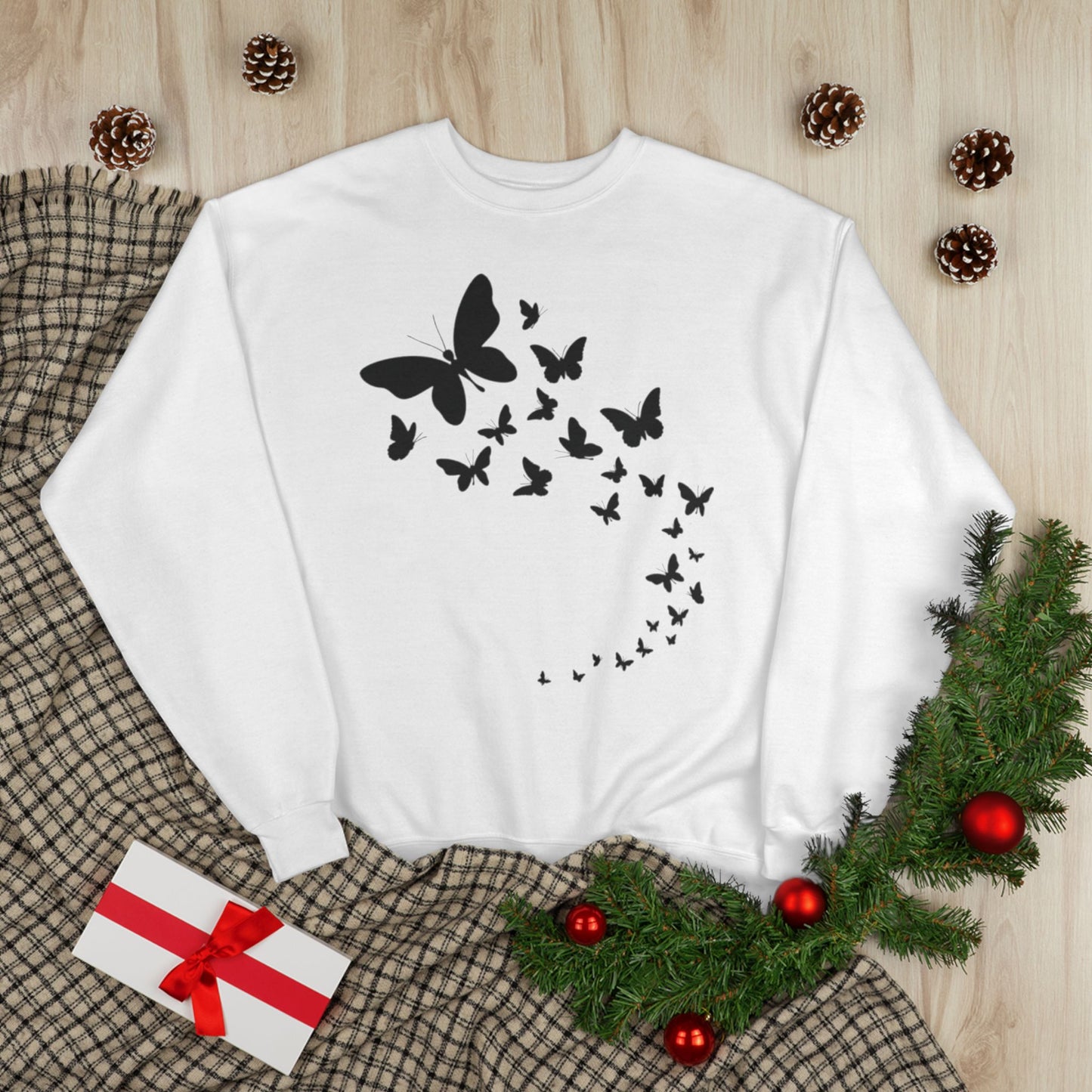 "WINGS OF TRANSFORMATION / UNISEX SWEATSHIRT"