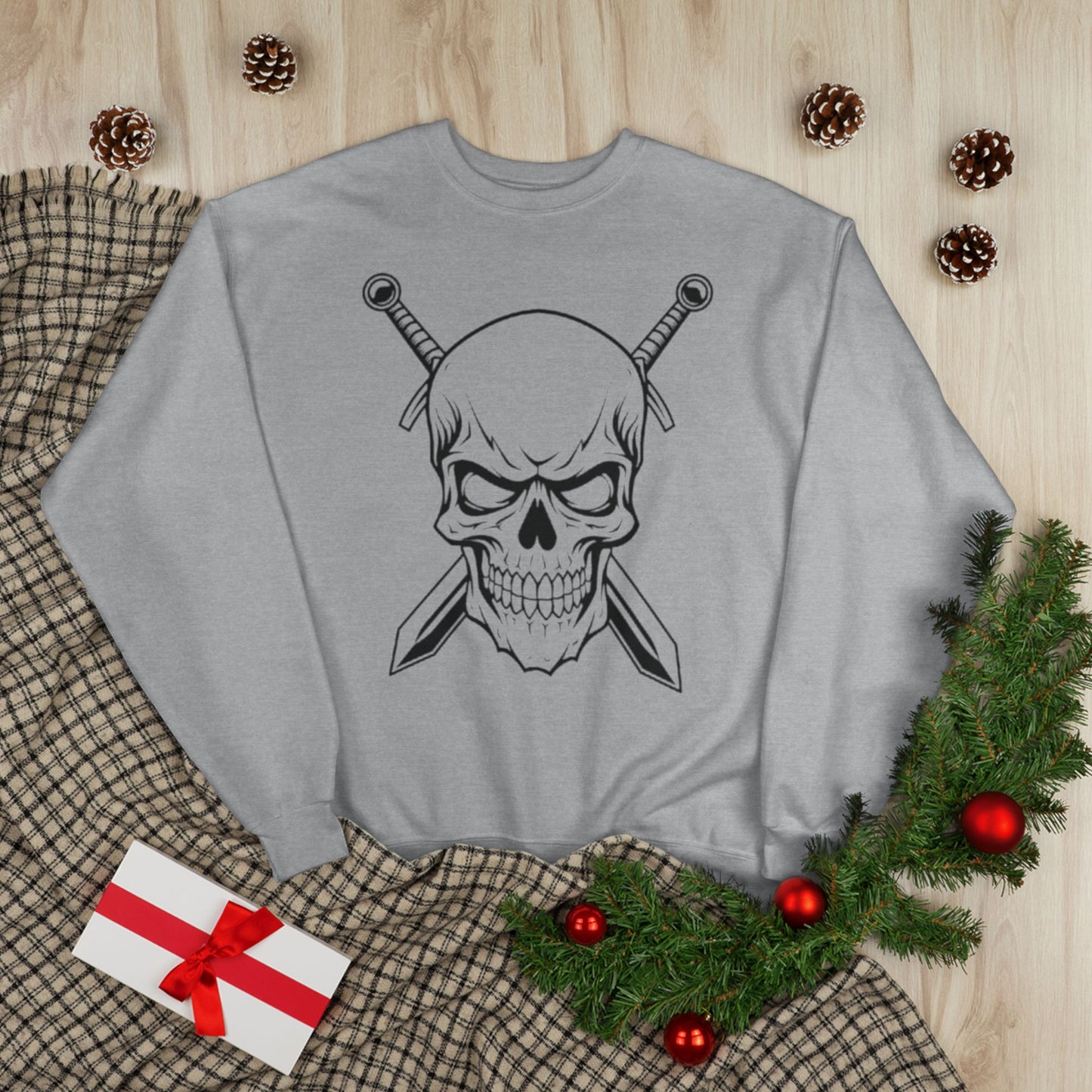 "WARRIOR SKULL / UNISEX SWEATSHIRT"