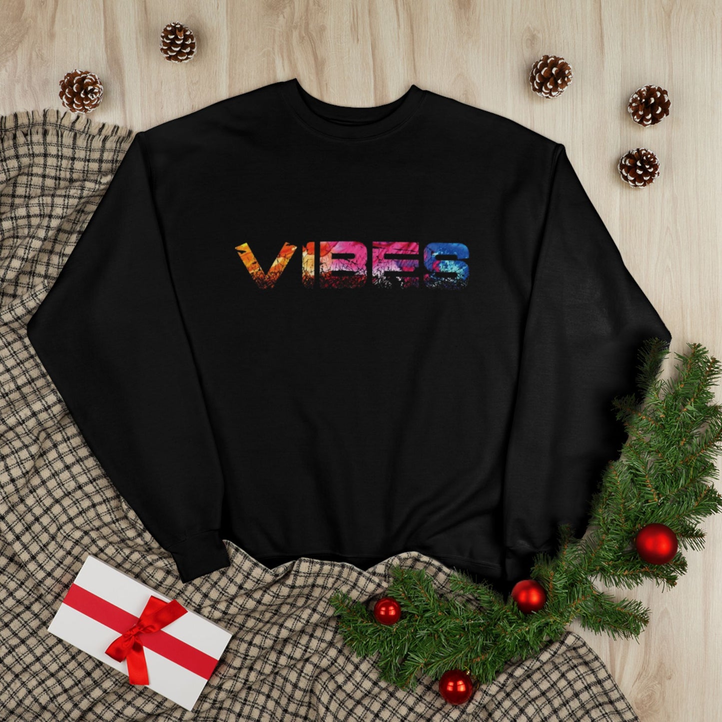 "VIBES / UNISEX SWEATSHIRT"