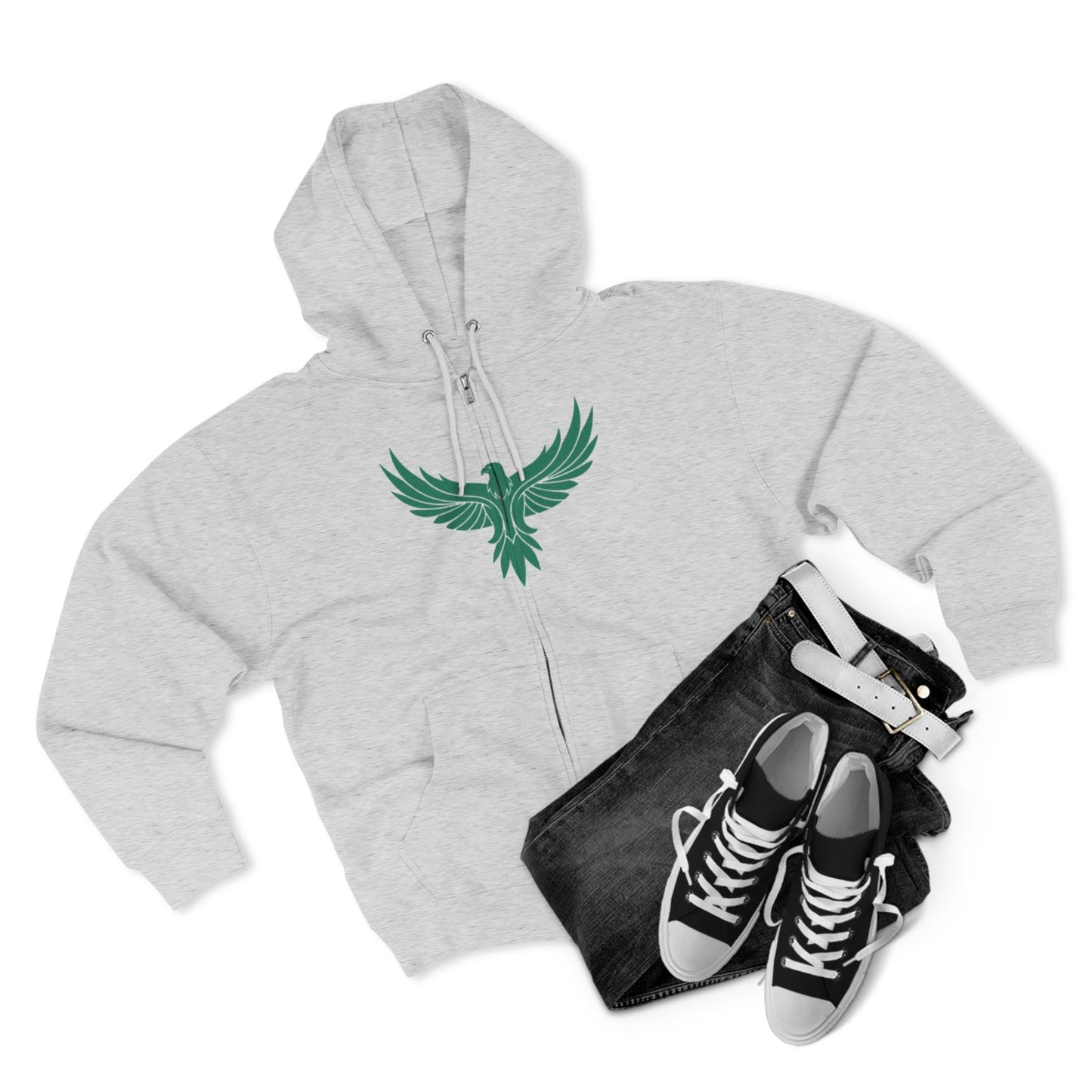 "PHOENIX / ZIPPER HOODIE"