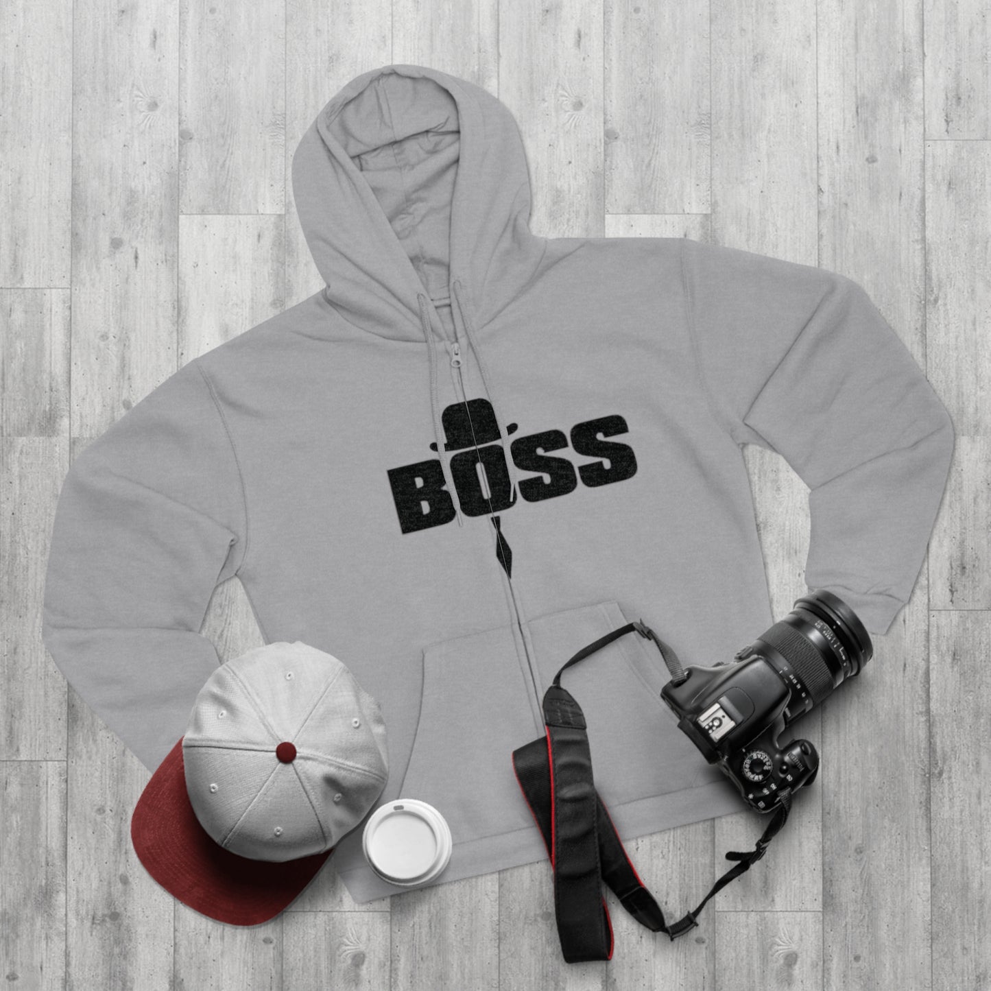 "MAFIA BOSS / ZIPPER HOODIE"