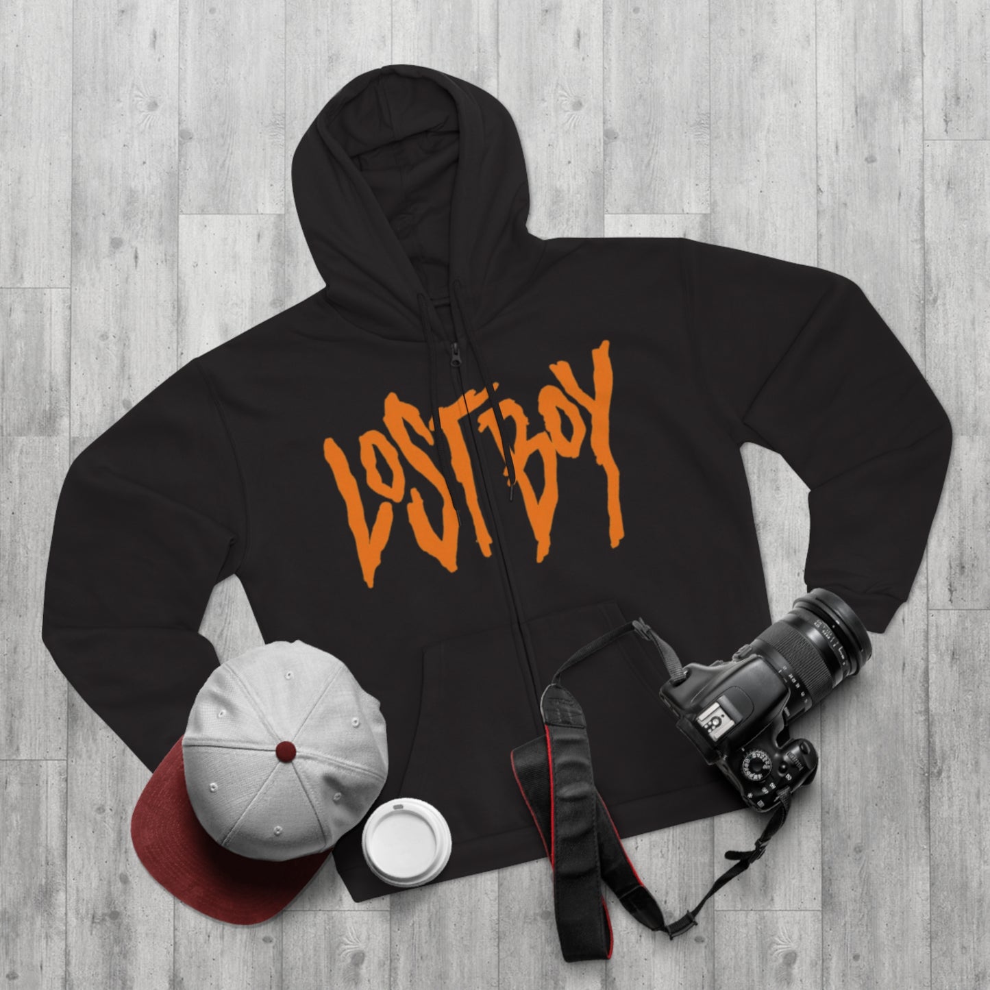 "LOST BOY / ZIPPER HOODIE"