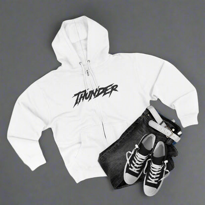 "THUNDER / ZIPPER HOODIE"