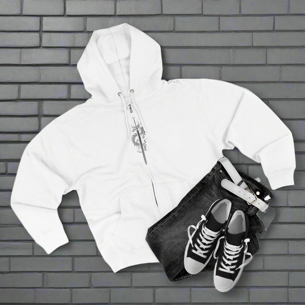 "SHADOW SNAKE / ZIPPER HOODIE"