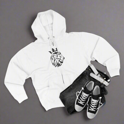 "LION KING / ZIPPER HOODIE"