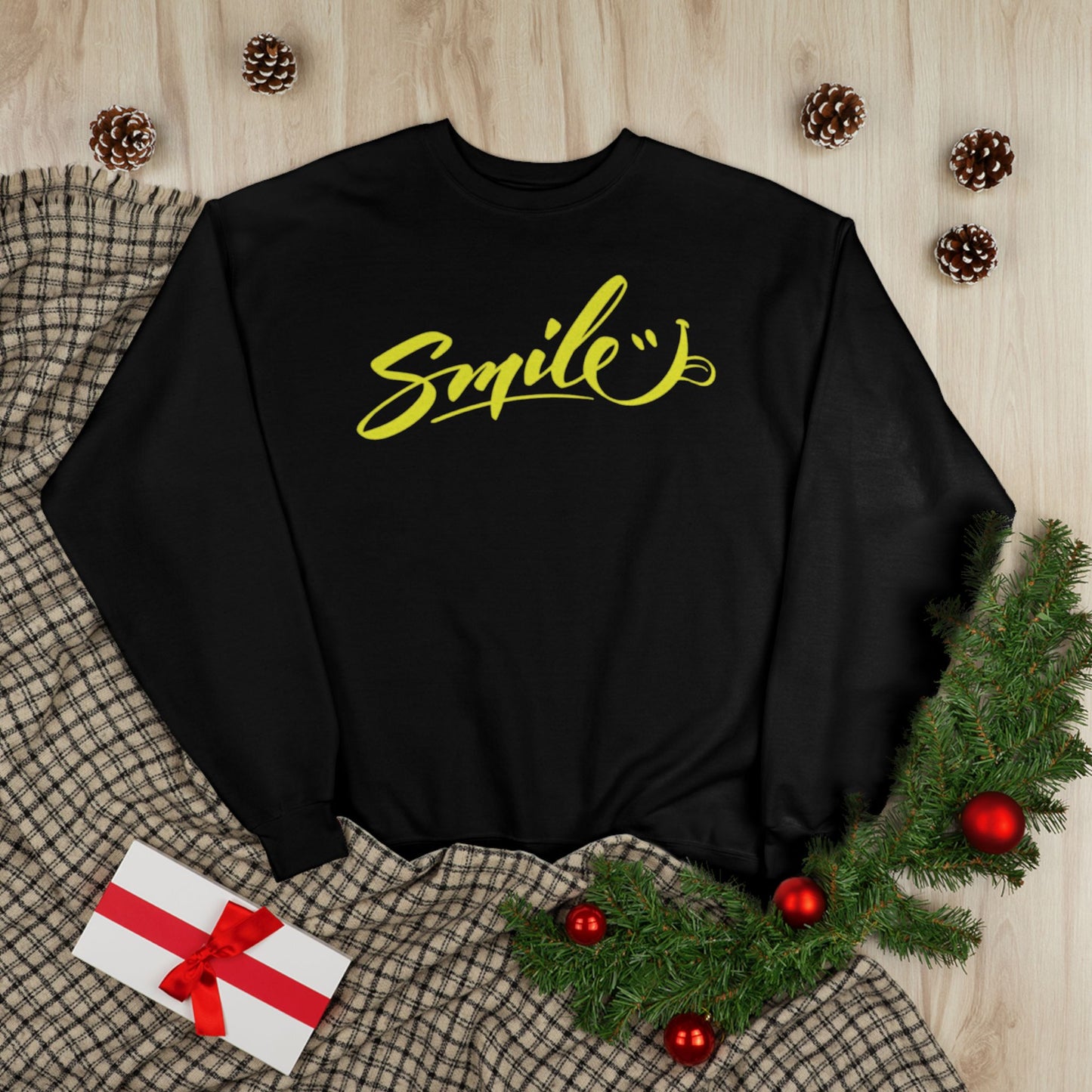 "SMILE / UNISEX SWEATSHIRT"