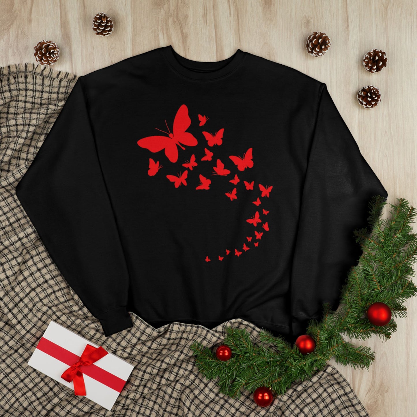 "WINGS OF TRANSFORMATION / UNISEX SWEATSHIRT"