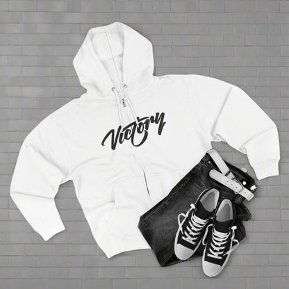 "VICTORY / ZIPPER HOODIE"