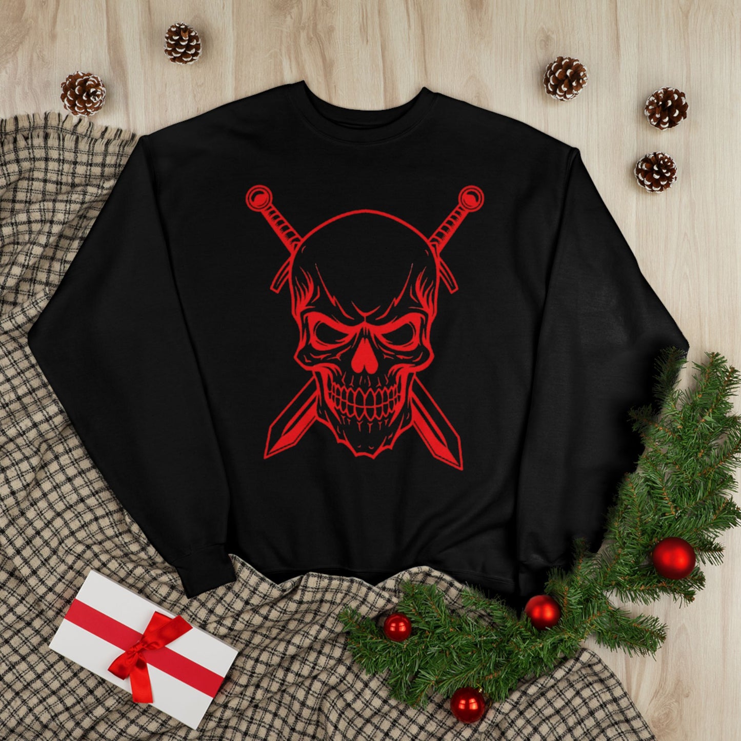 "WARRIOR SKULL / UNISEX SWEATSHIRT"