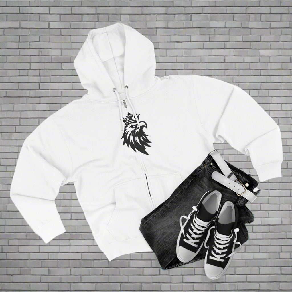 "ROYAL FALCON / ZIPPER HOODIE"