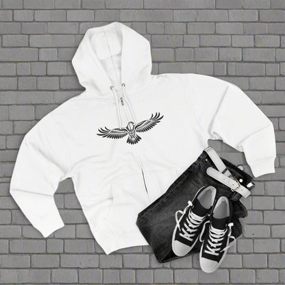"RISE OF FALCON / ZIPPER HOODIE"