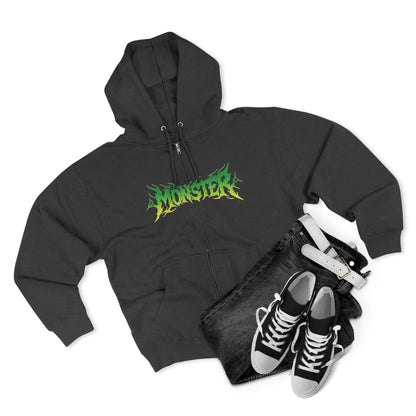 "MONSTER / ZIPPER HOODIE"