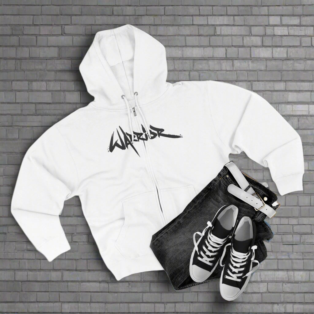"WARRIOR / ZIPPER HOODIE"