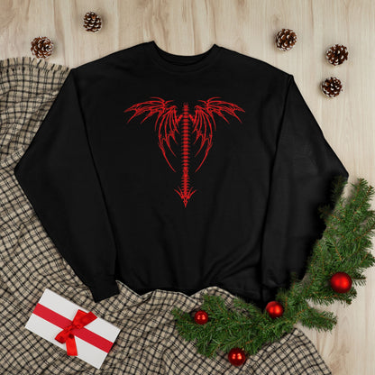 "SKELETON WINGS / UNISEX SWEATSHIRT"