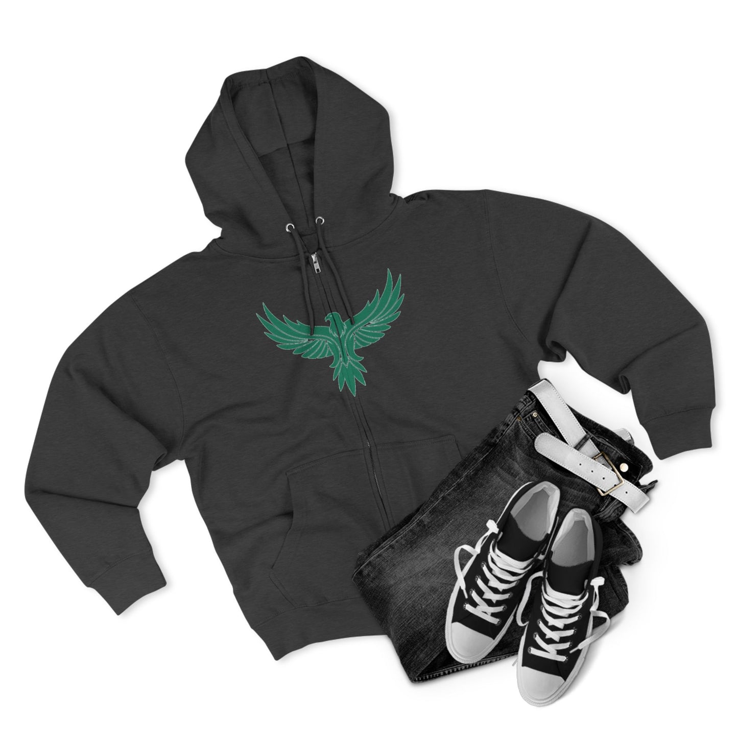 "PHOENIX / ZIPPER HOODIE"