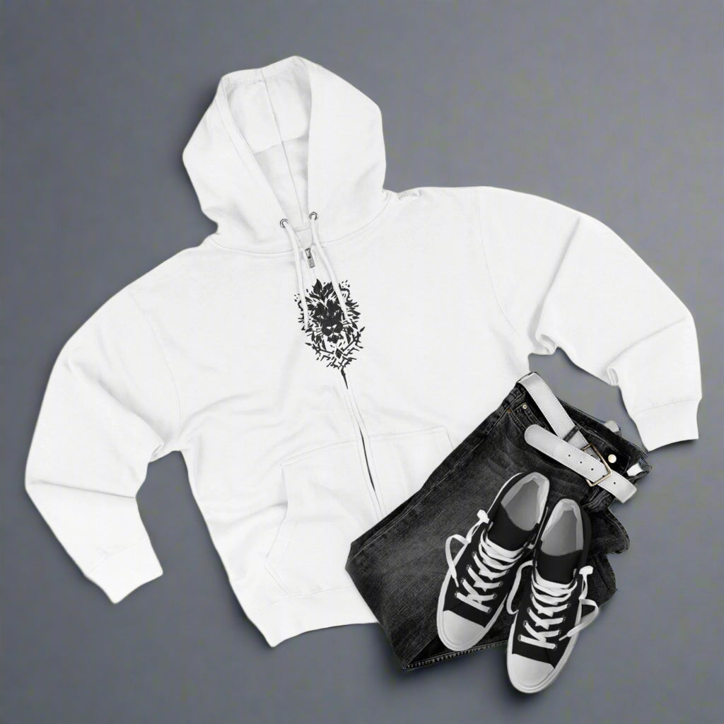 "JUNGLE KING / ZIPPER HOODIE"