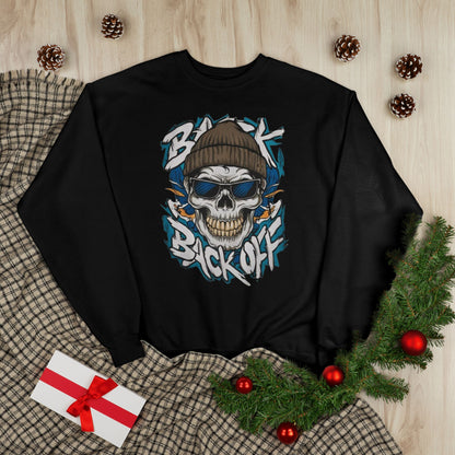 "BACK OFF / UNISEX SWEATSHIRT"