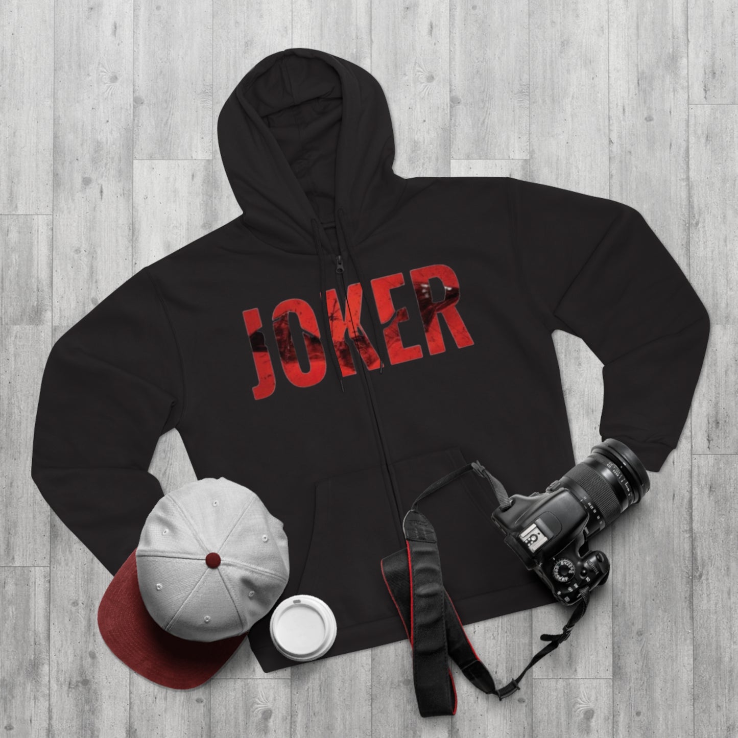 "JOKER / ZIPPER HOODIE"