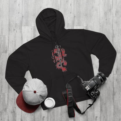 "SAMURAI DRAGON / ZIPPER HOODIE"