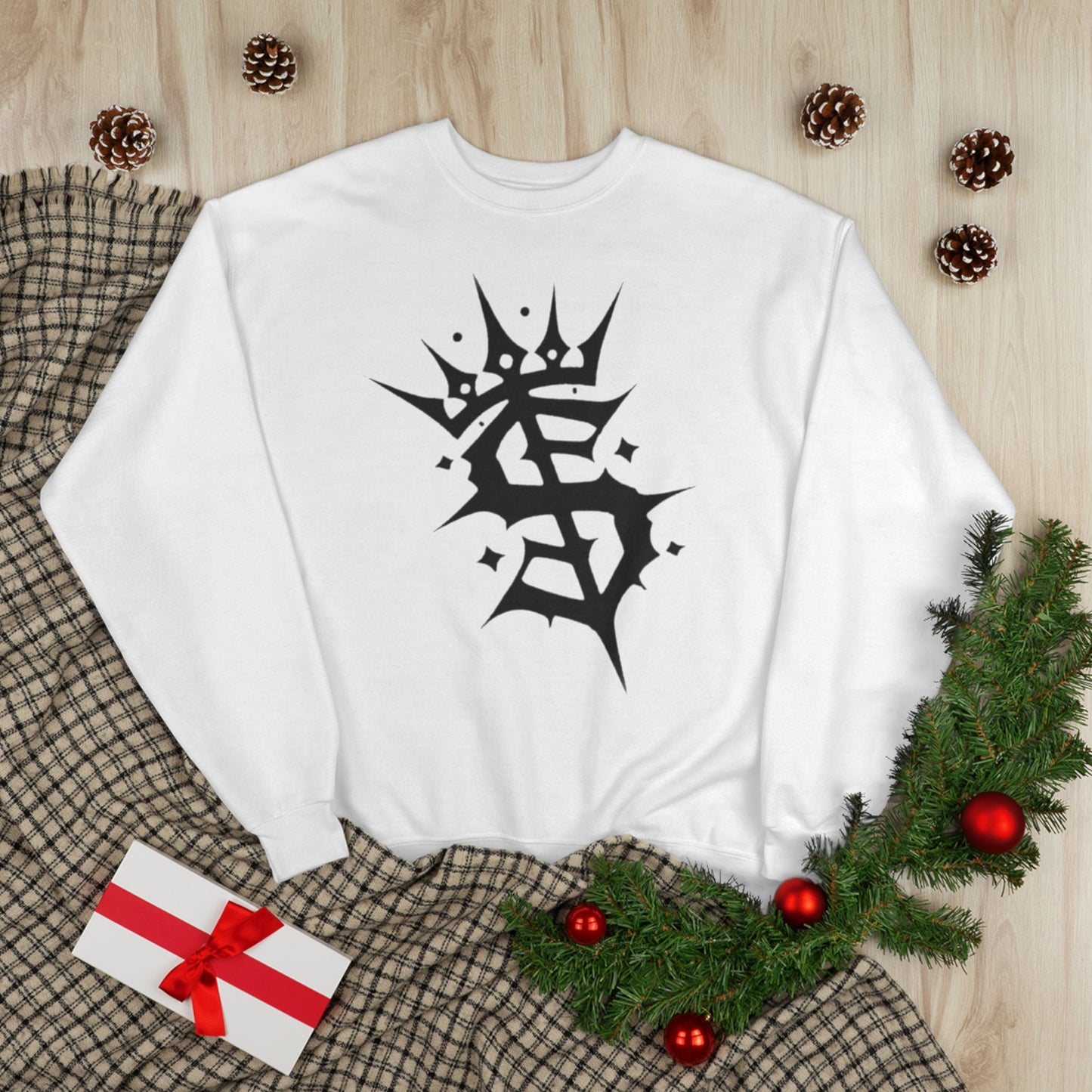 "CROWNED 'S' / UNISEX SWEATSHIRT"