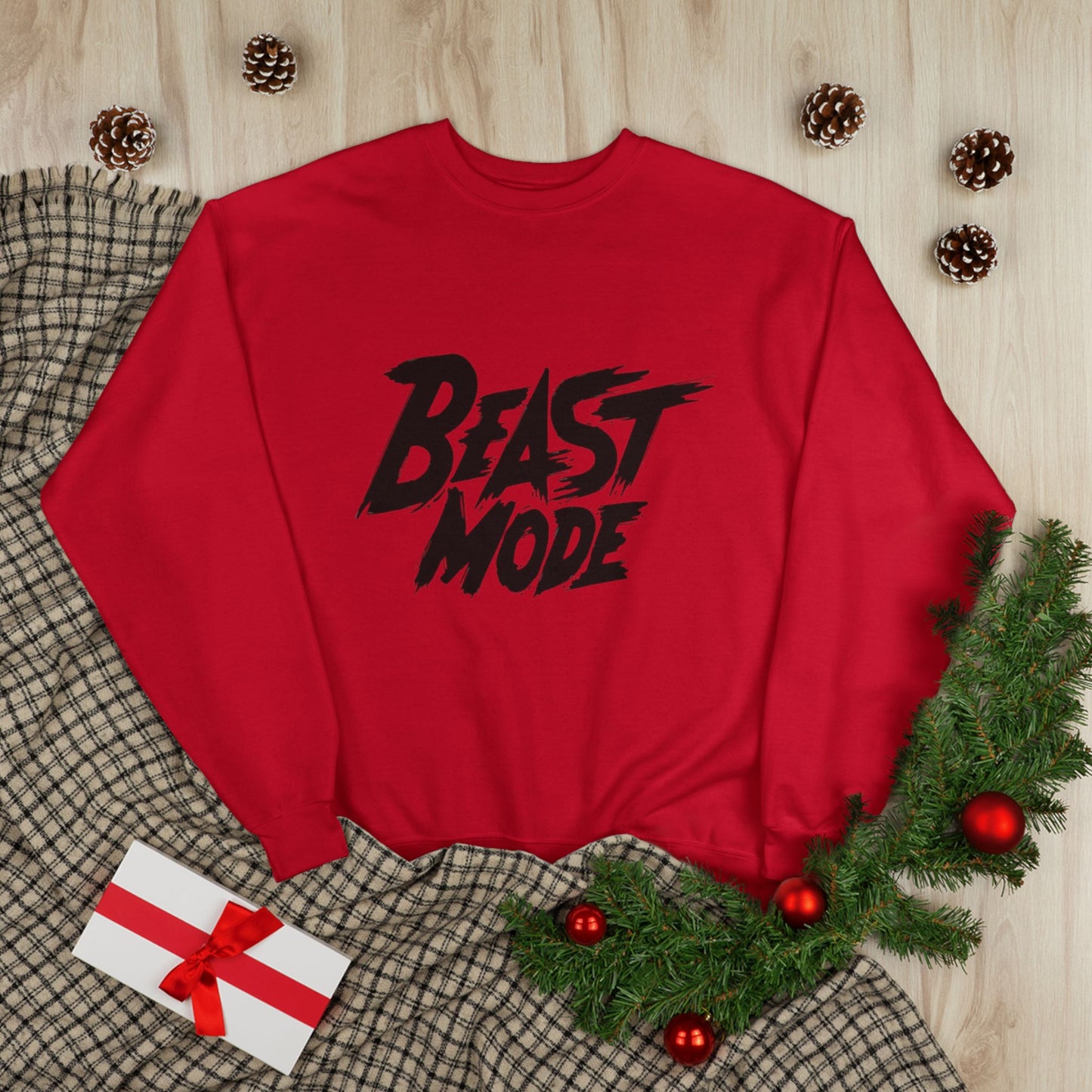 "BEAST MODE / UNISEX SWEATSHIRT"