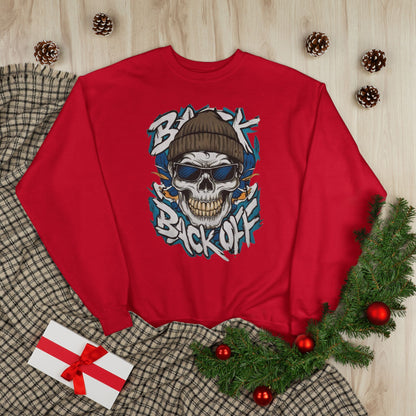 "BACK OFF / UNISEX SWEATSHIRT"