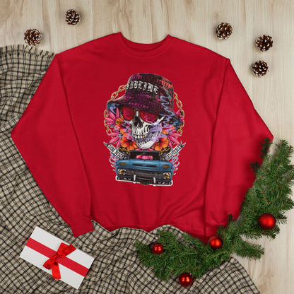 "GANGSTA SKULL / UNISEX SWEATSHIRT"