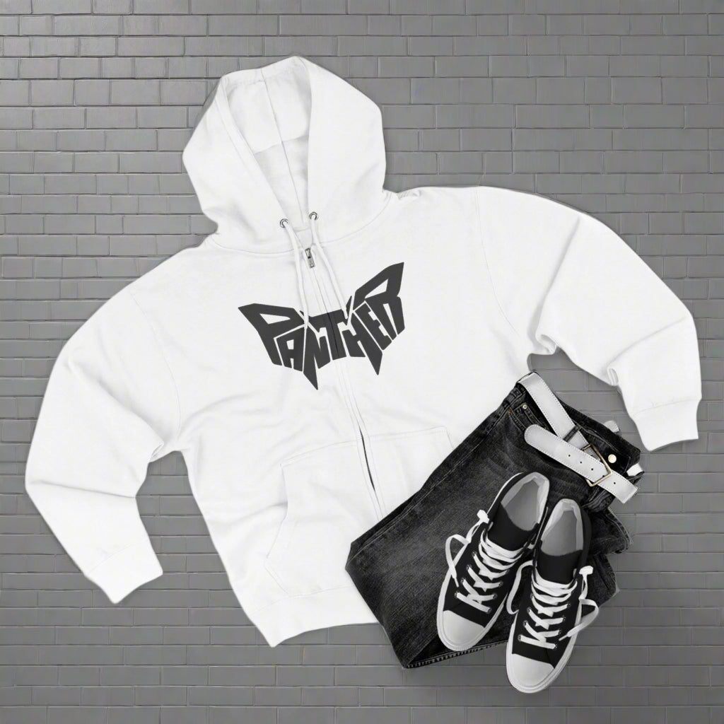 "PANTHER / ZIPPER HOODIE"