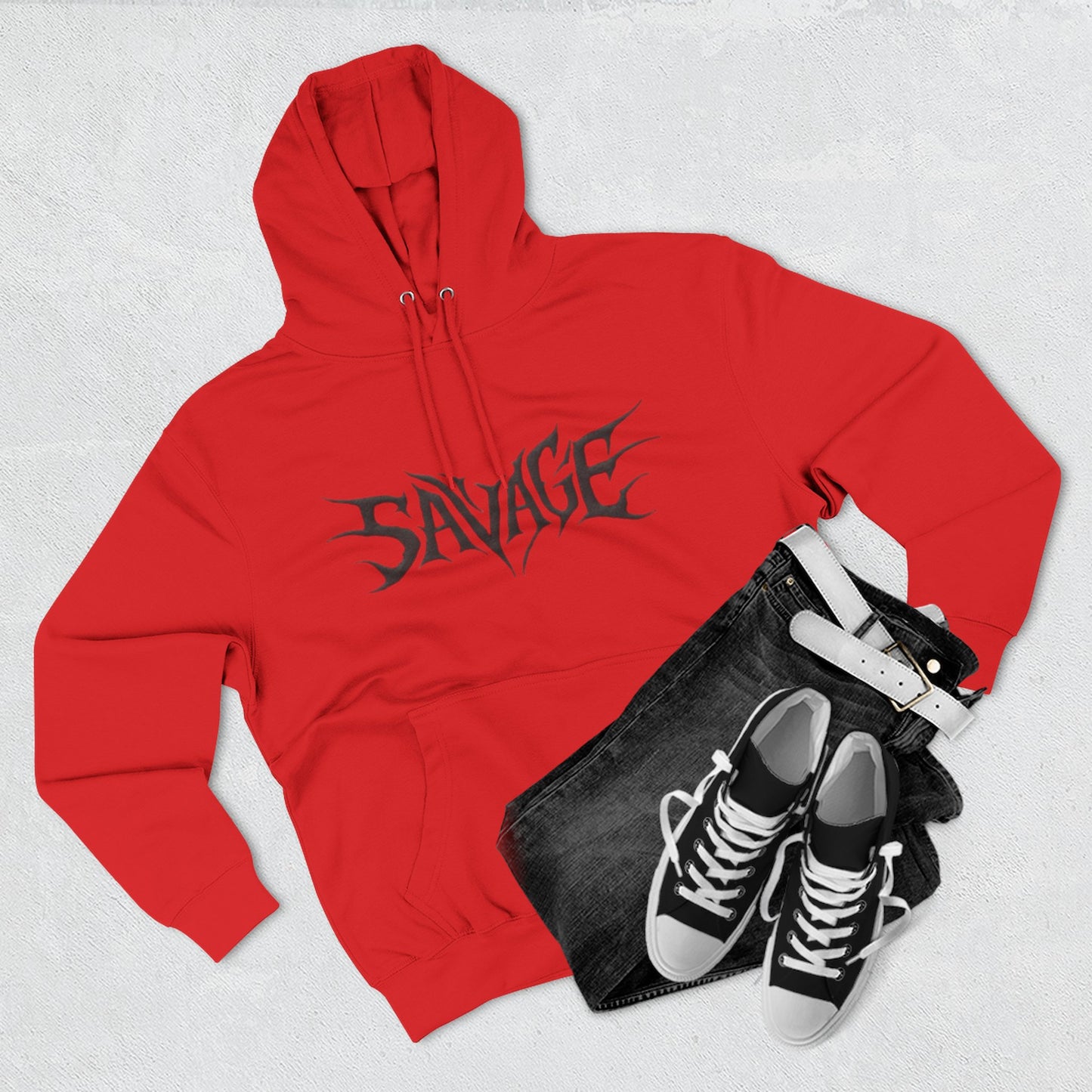 "SAVAGE / UNISEX HOODIE"
