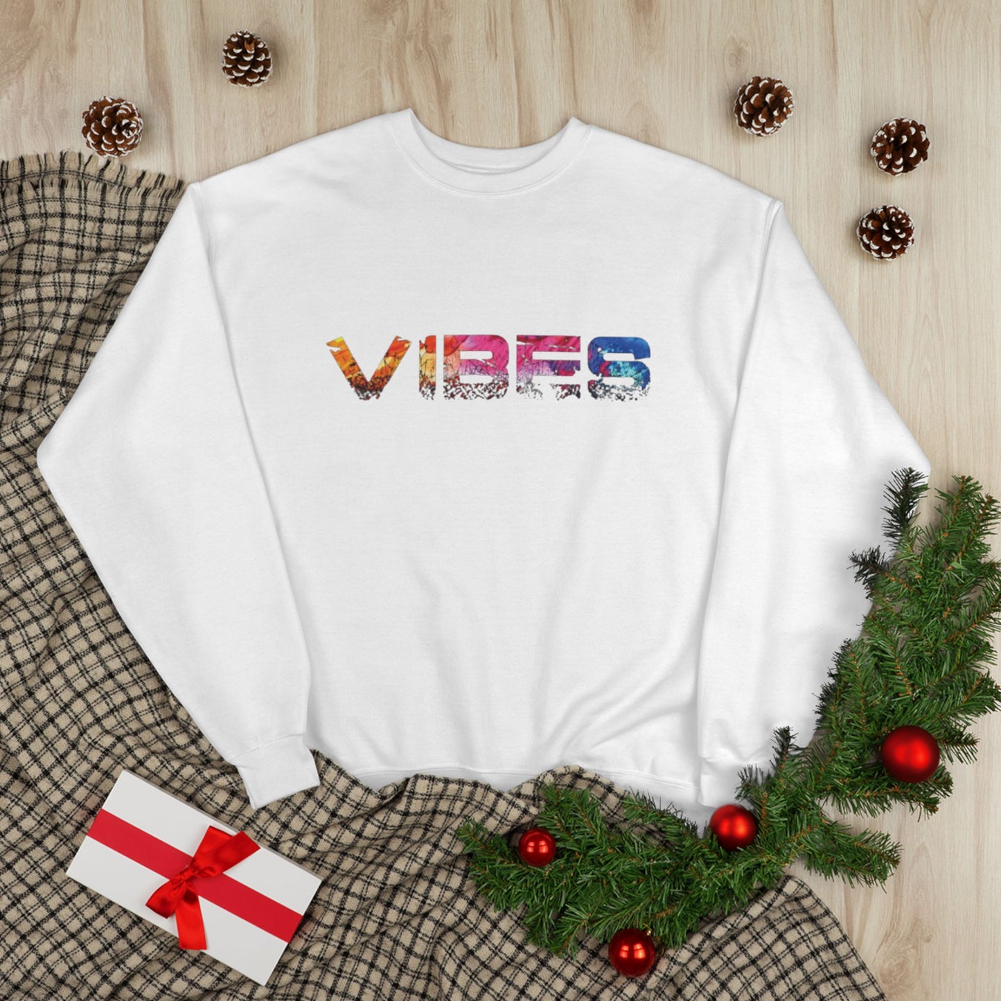 "VIBES / UNISEX SWEATSHIRT"