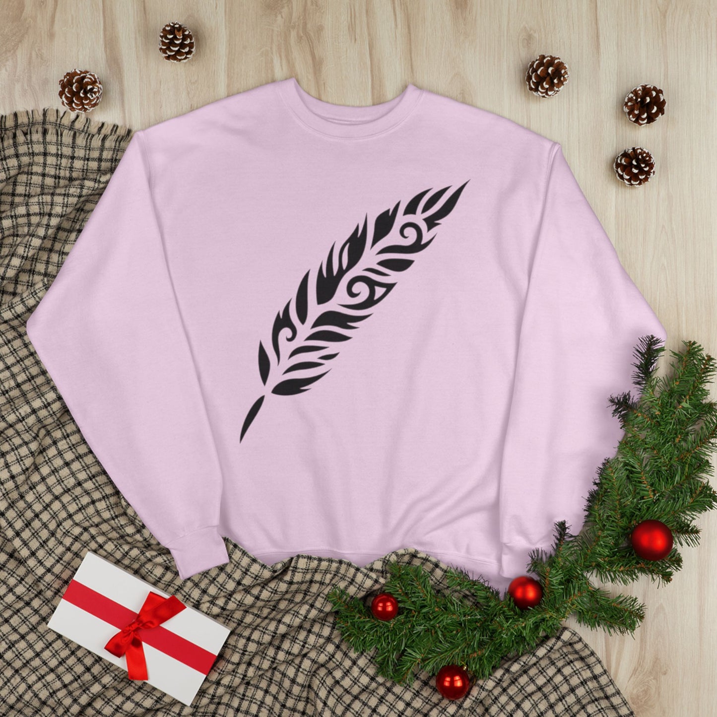 "TRIBAL FEATHER / UNISEX SWEATSHIRT"