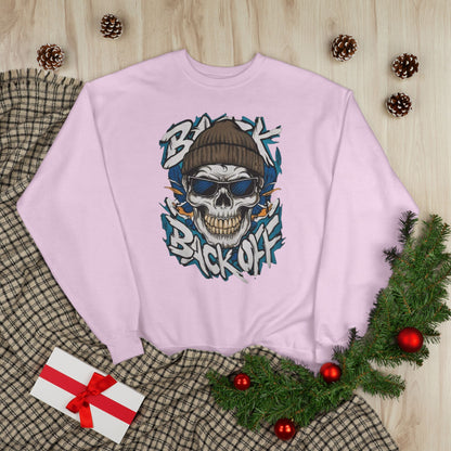 "BACK OFF / UNISEX SWEATSHIRT"