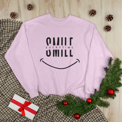 "SMILE EVERYTIME / UNISEX SWEATSHIRT"