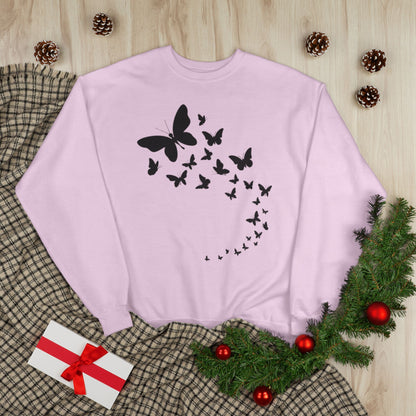 "WINGS OF TRANSFORMATION / UNISEX SWEATSHIRT"