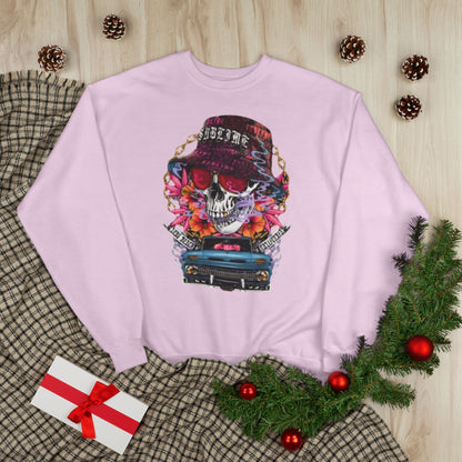 "GANGSTA SKULL / UNISEX SWEATSHIRT"