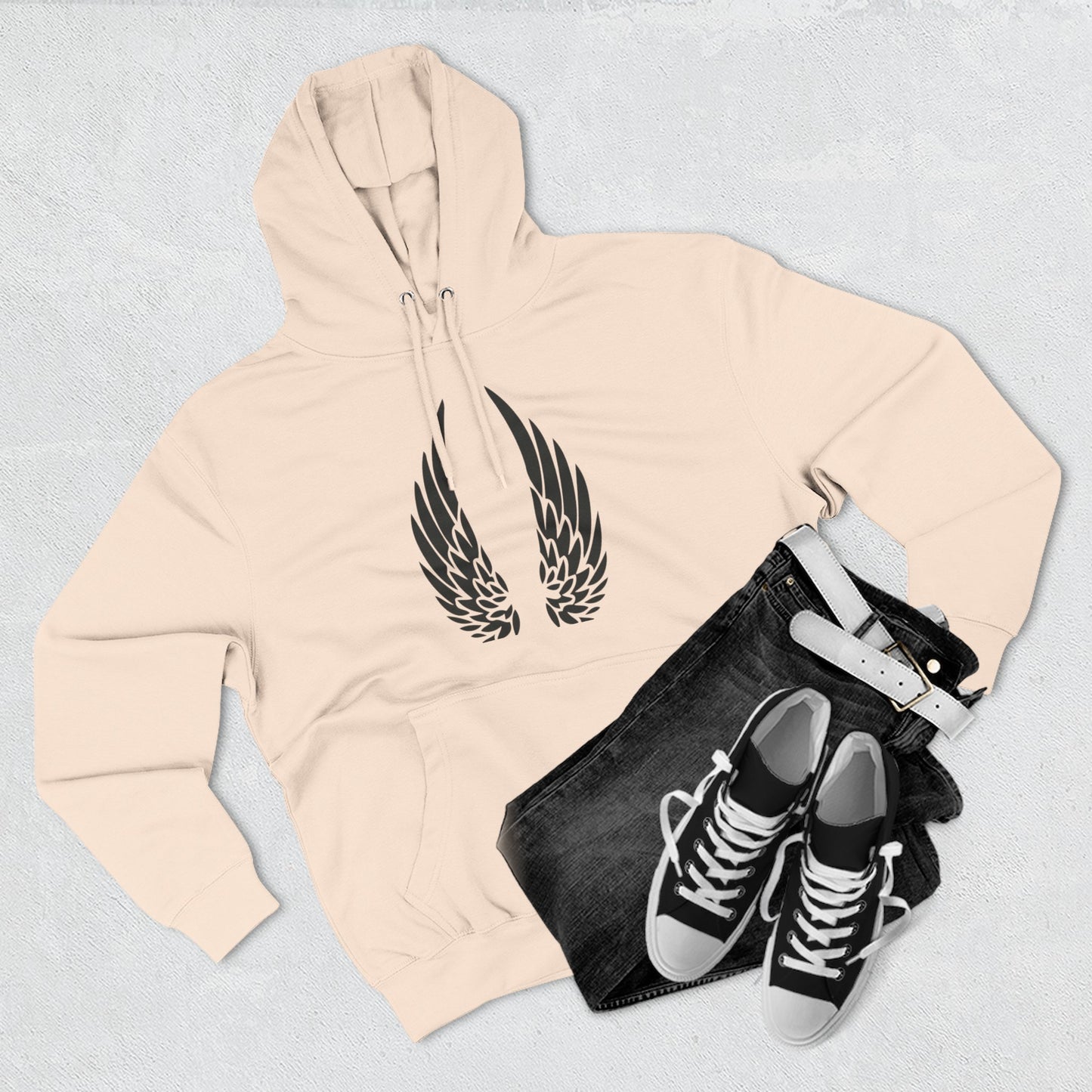 DIVINE WINGS / UNISEX HOODIE"
