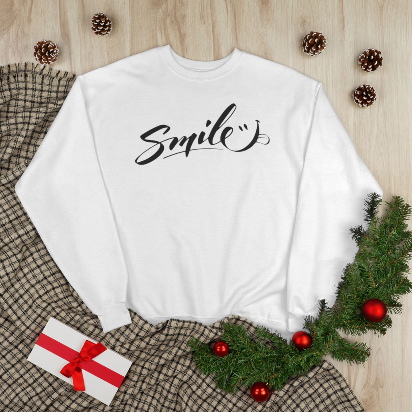 "SMILE / UNISEX SWEATSHIRT"