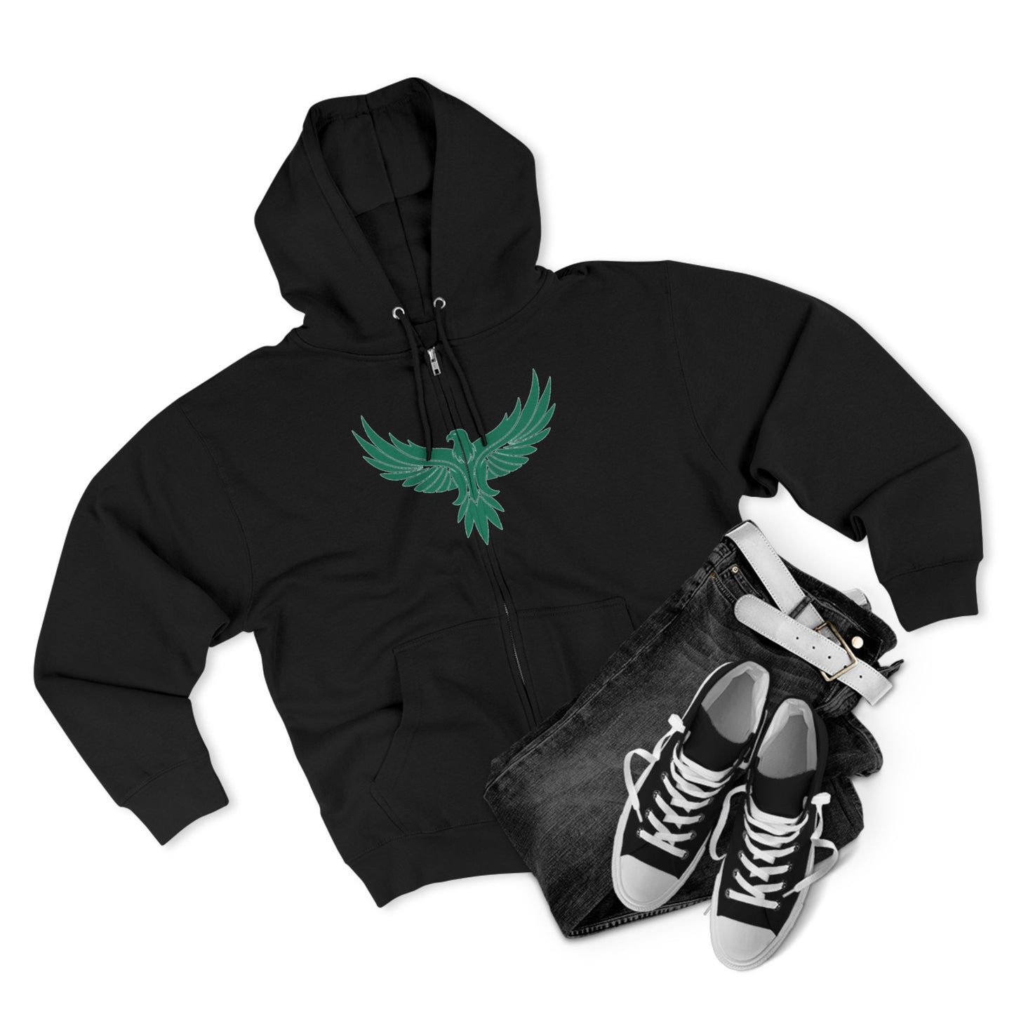 "PHOENIX / ZIPPER HOODIE"