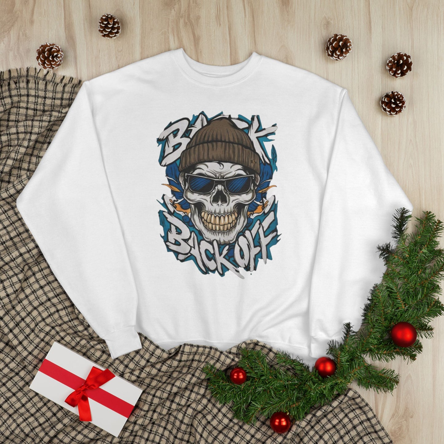 "BACK OFF / UNISEX SWEATSHIRT"