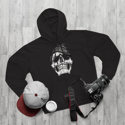 "GANGSTA SKULL / ZIPPER HOODIE"