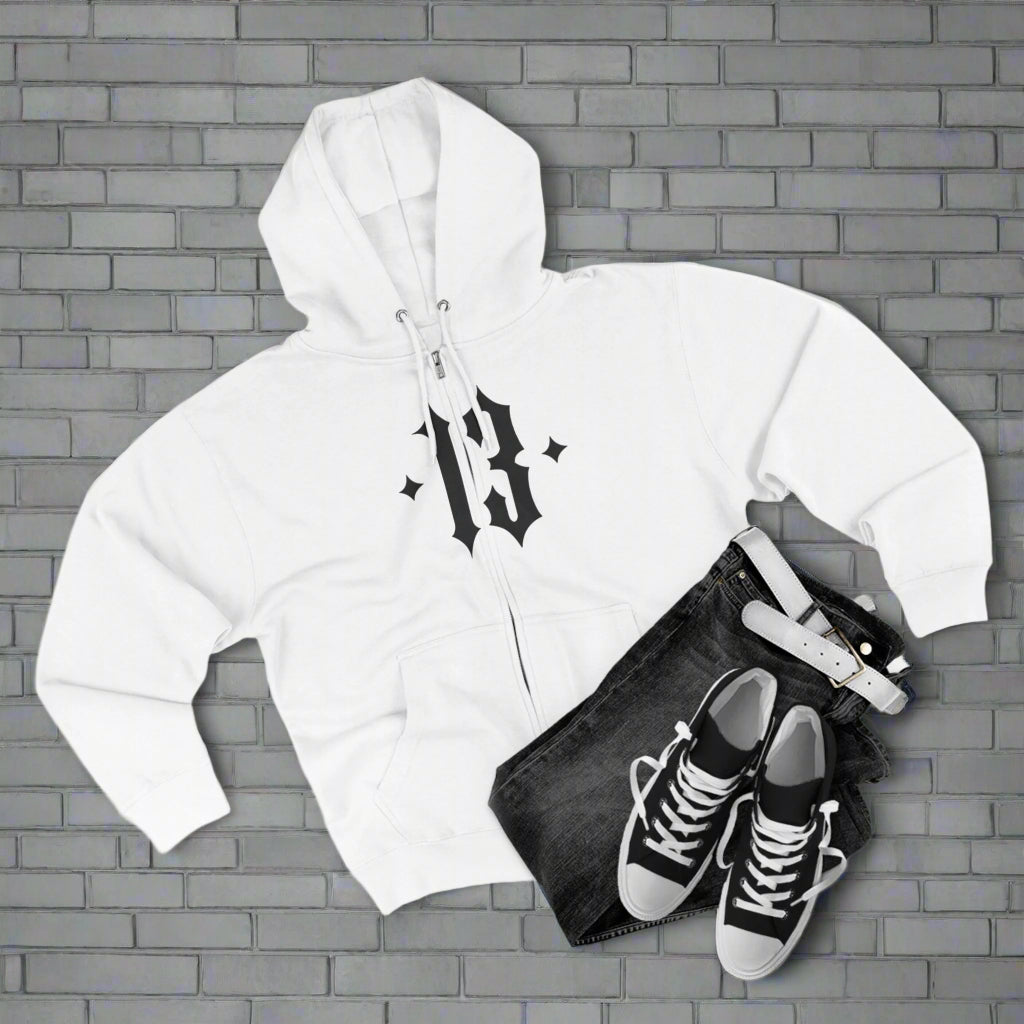 "MYSTIC XIII EMBLEM / ZIPPER HOODIE"